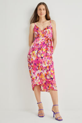 Wrap dress - patterned