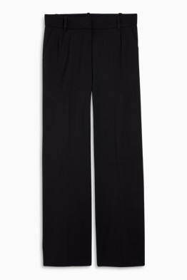 Business-broek - high waist - wide leg - Mix & Match