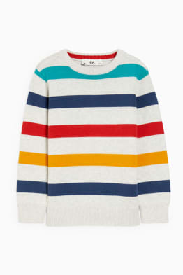 Sweter - w paski