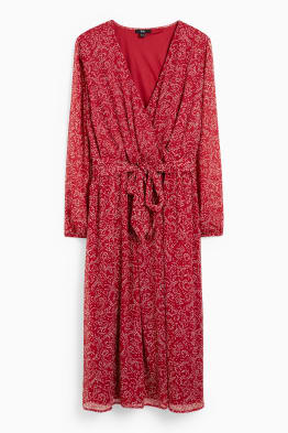 Wrap dress - patterned