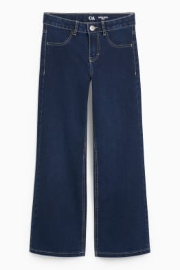 Wide leg jeans