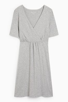 Nursing nightdress - polka dot