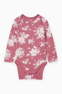 Baby bodysuit - floral