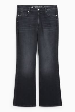 CLOCKHOUSE - Flared Jeans - High Waist - LYCRA®