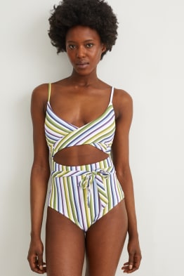 Swimsuit - padded - LYCRA® XTRA LIFE™ - striped