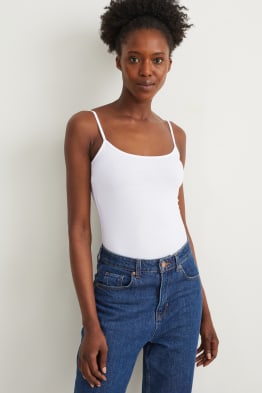 Spaghetti string new arrivals tank top