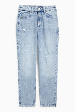 Mom Jeans - High Waist - LYCRA®