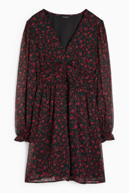 Robe longue online fleurie c&a
