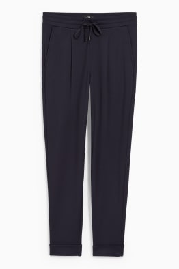 Pantalón de tela - mid waist - tapered fit