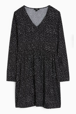 A-line dress - polka dot