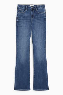 Bootcut jeans - mid-rise waist - LYCRA®