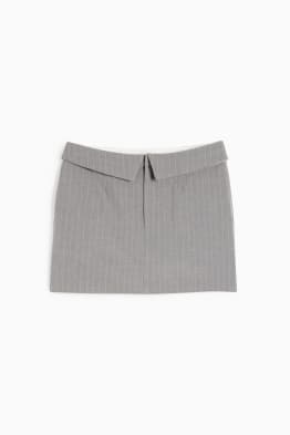 CLOCKHOUSE - mini skirt - pinstripes