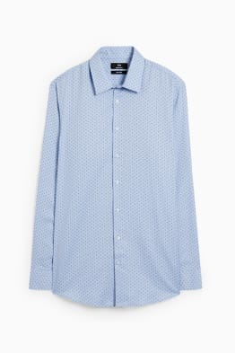 Chemise de bureau - regular fit - col kent - facile à repasser