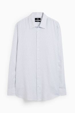 Chemise de bureau - regular fit - col kent - facile à repasser