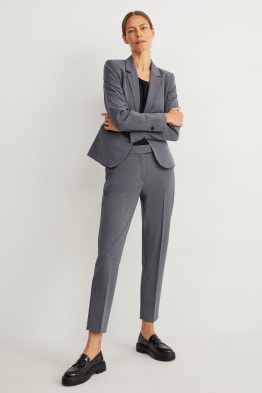 Business kalhoty - mid waist - slim fit - Mix & Match