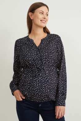 Zwangerschapsblouse - met patroon