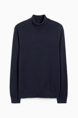 Polo neck jumper