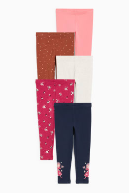 Lot de 5 - leggings chauds