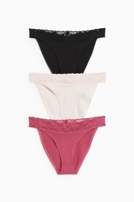 Confezione da 3 - slip