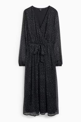 Wrap dress - polka dot