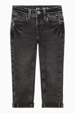 Slim jeans - ciepłe dżinsy - jog denim