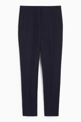 Cloth trousers - high waist - tapered fit