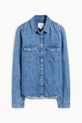 Camisas denim en varios colores y disenos C A tienda online