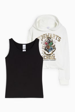 Harry Potter - ensemble - sweat à capuche et top - 2 pièces