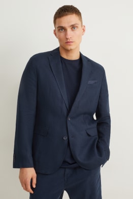 Linen jacket - slim fit