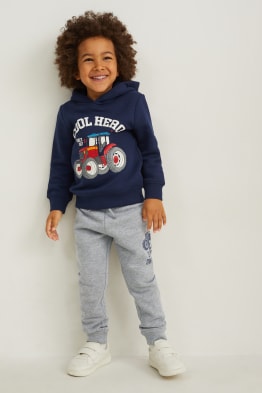 Trattore - set - felpa con cappuccio e pantaloni sportivi - 2 pezzi