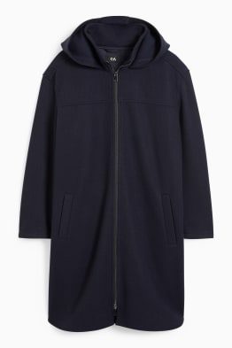Coat with hood