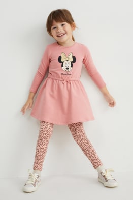 Paquet de 2 - Minnie Mouse - vestit de punt de dessuadora