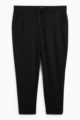 Pantaloni de stofă - talie medie - tapered fit