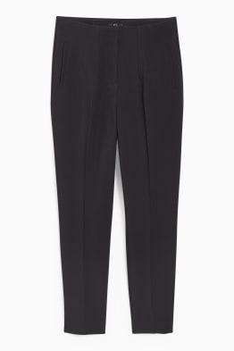 Pantalons de tela - high waist - tapered fit