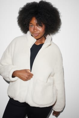 Teddy sales coat c&a