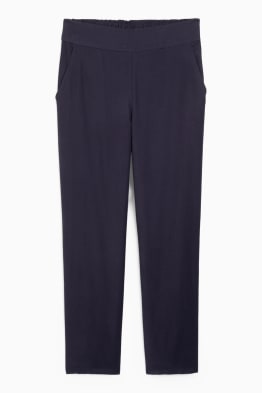 Pantalons de tela - high waist - tapered fit