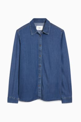 Denim blouse