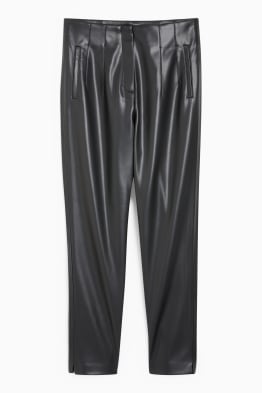 Pantalon simili cuir c&a discount