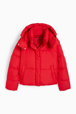 CLOCKHOUSE - quilted jacket with hood