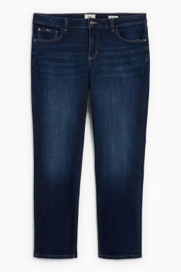 Straight jeans - talie medie - LYCRA®