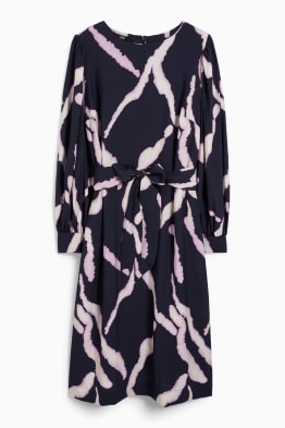 A-line dress - patterned