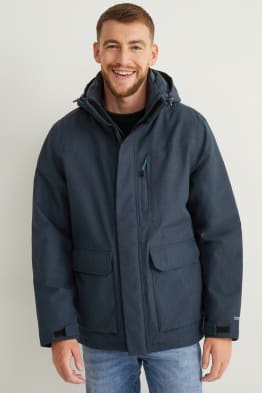 Softshell jacket with hood - waterproof