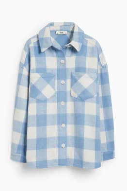 Camisa blanca niña sale c&a