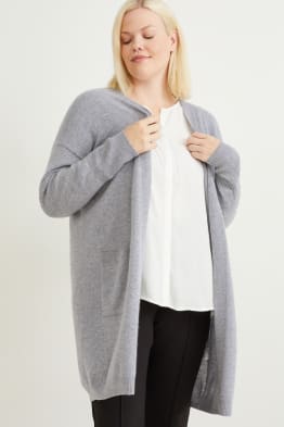 Cardigan lungo di cashmere