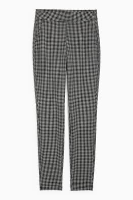 Jersey trousers - patterned