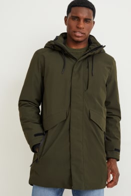 Rain jacket with hood - waterproof