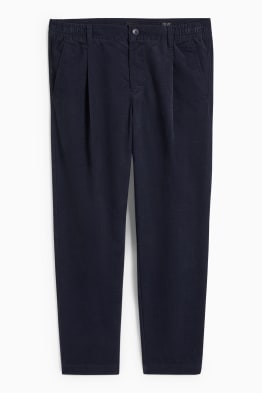 Pantaloni chino in velluto - tapered fit