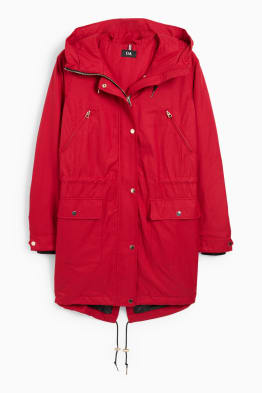 Parka met capuchon