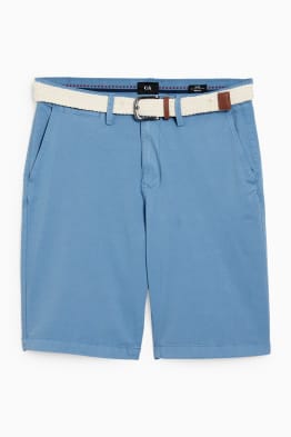 Shorts with belt