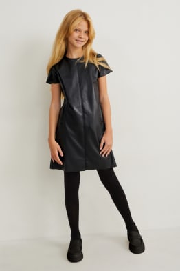 Dress - faux leather